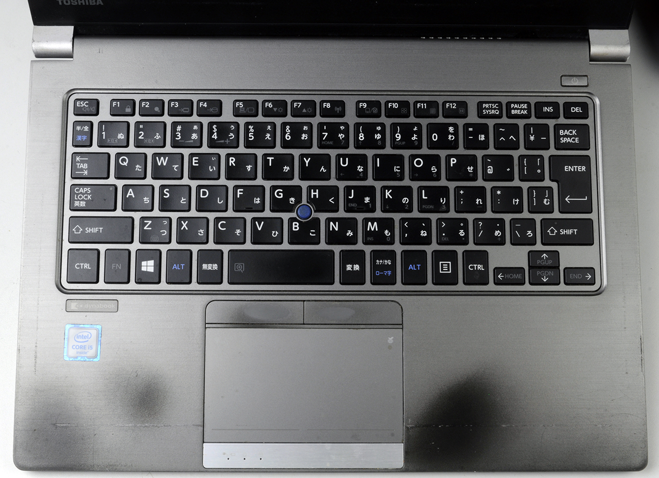 キーボードアップ