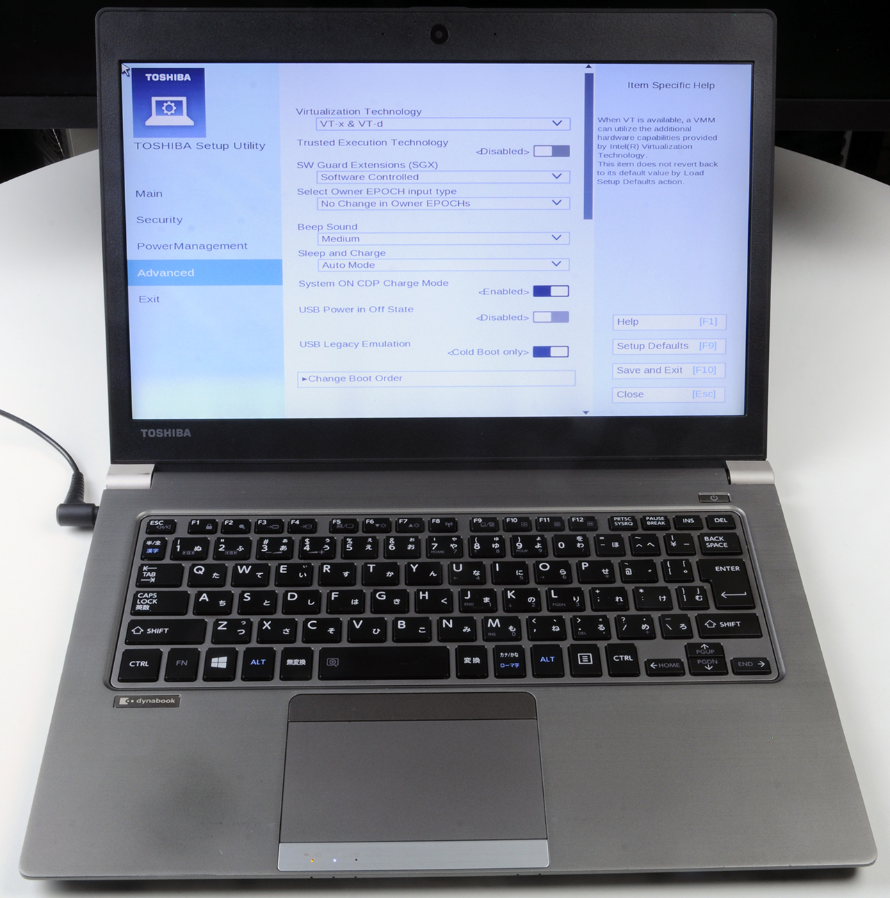 dynabook R63/J Core i5-7300U(2Core4Thread) Mem0GB SSD0GB ジャンク