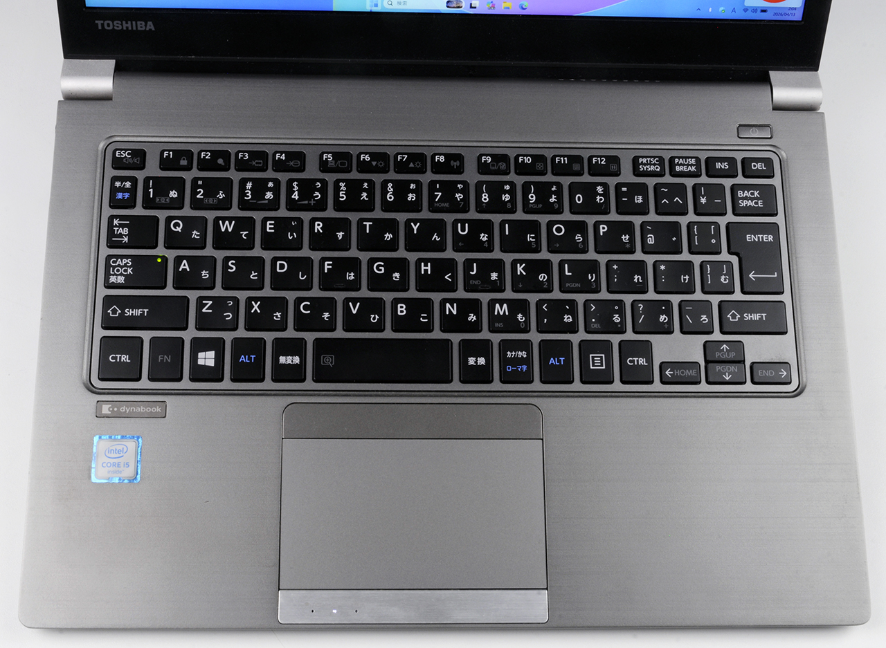 キーボードアップ