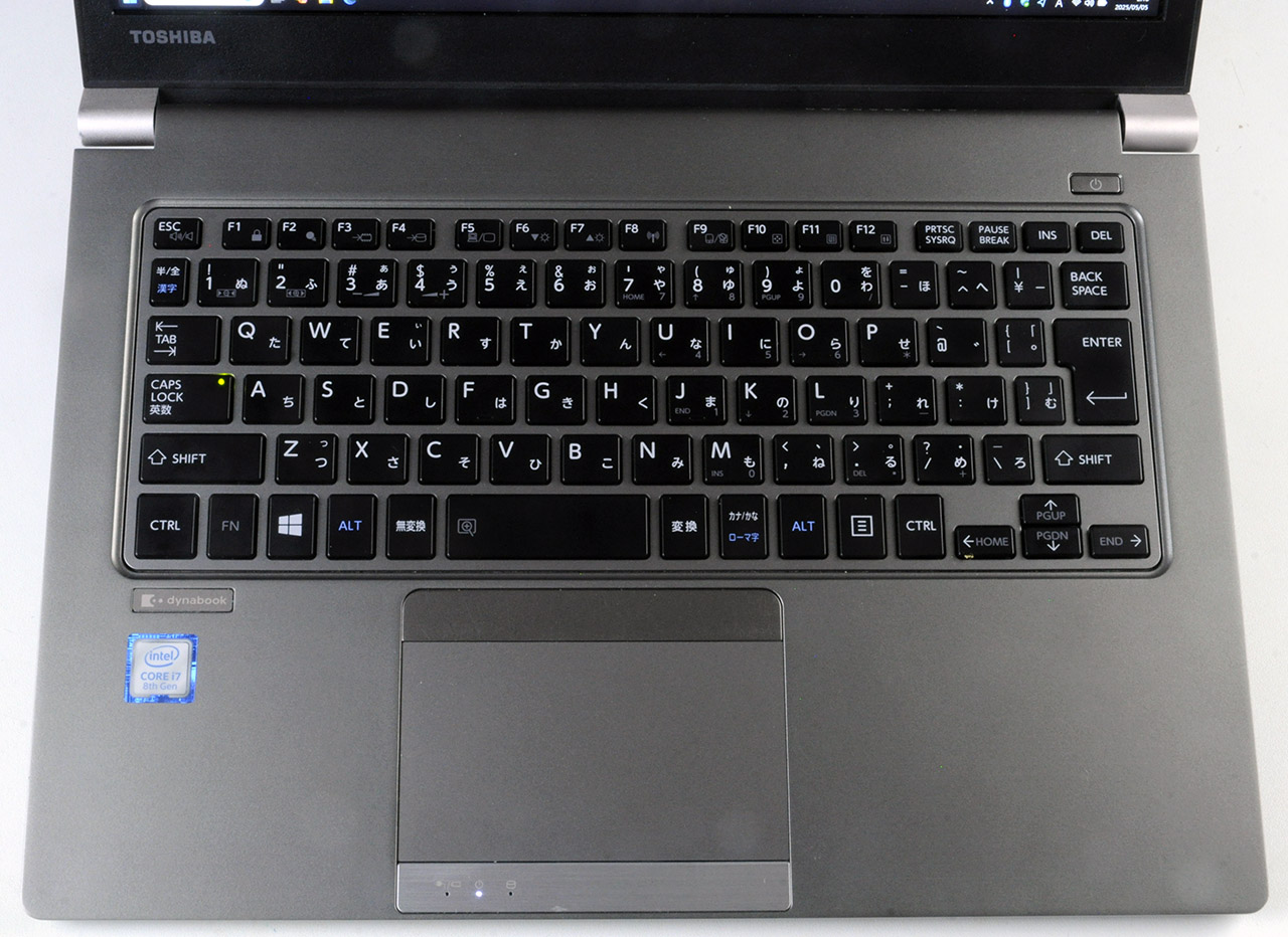 キーボードアップ