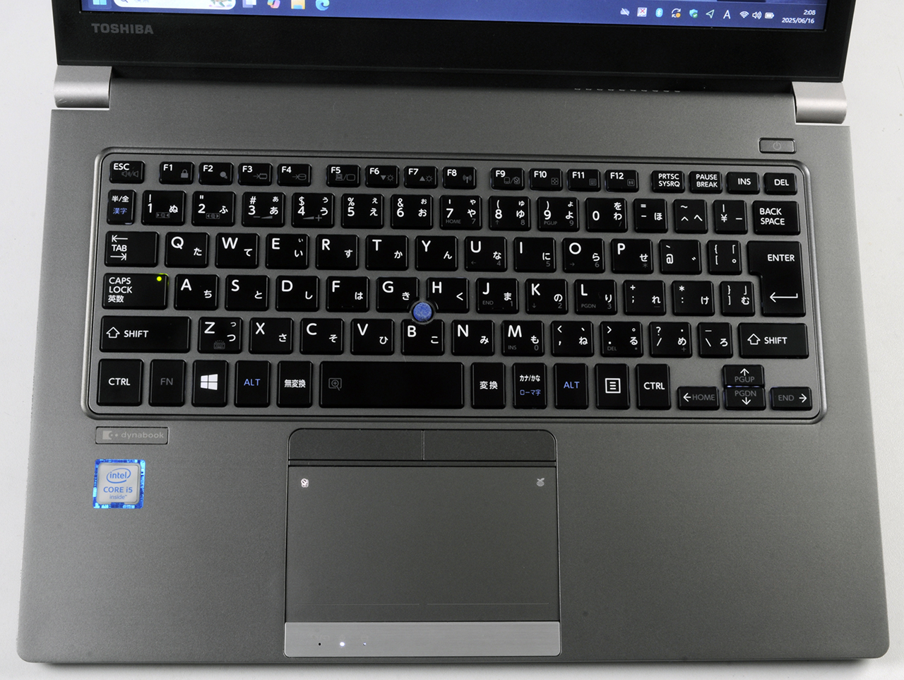 キーボードアップ